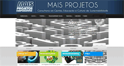 Desktop Screenshot of maisprojetos.com.br