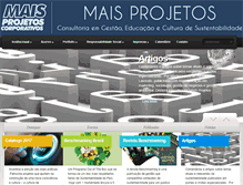 Tablet Screenshot of maisprojetos.com.br